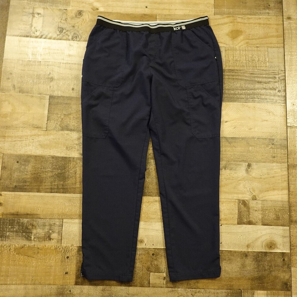 Koi‎ Next Gen On The Run Scrub Pants Women’s XL Navy Stretch 7 Pocket